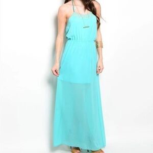 🖤 2/$20 Super B Light Blue Maxi